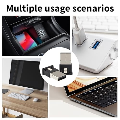 Mini USB LED Car Light, DC 5V Intelligent Interior Car Lights, USB-A*2