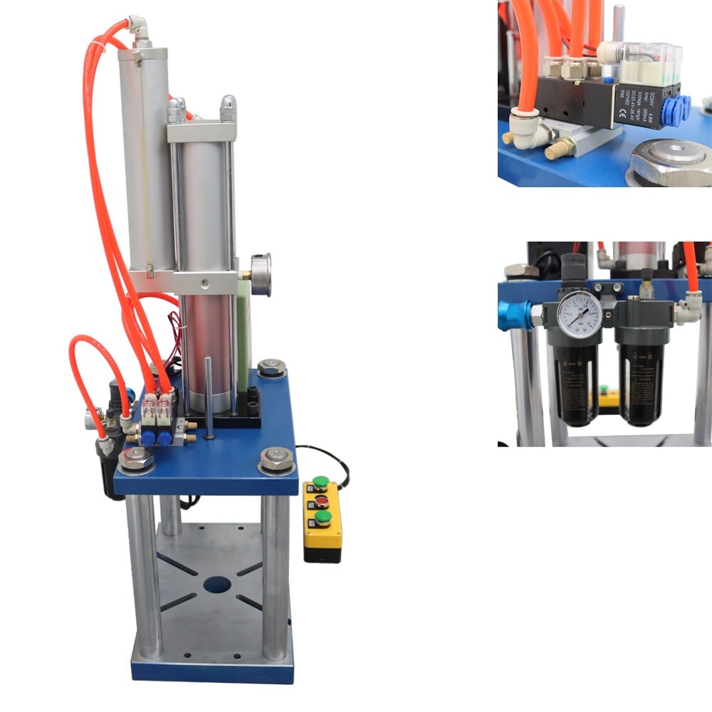 TECHTONGDA 110V 6613Lbs Pneumatic Punch Machine with Controller Heavy-duty