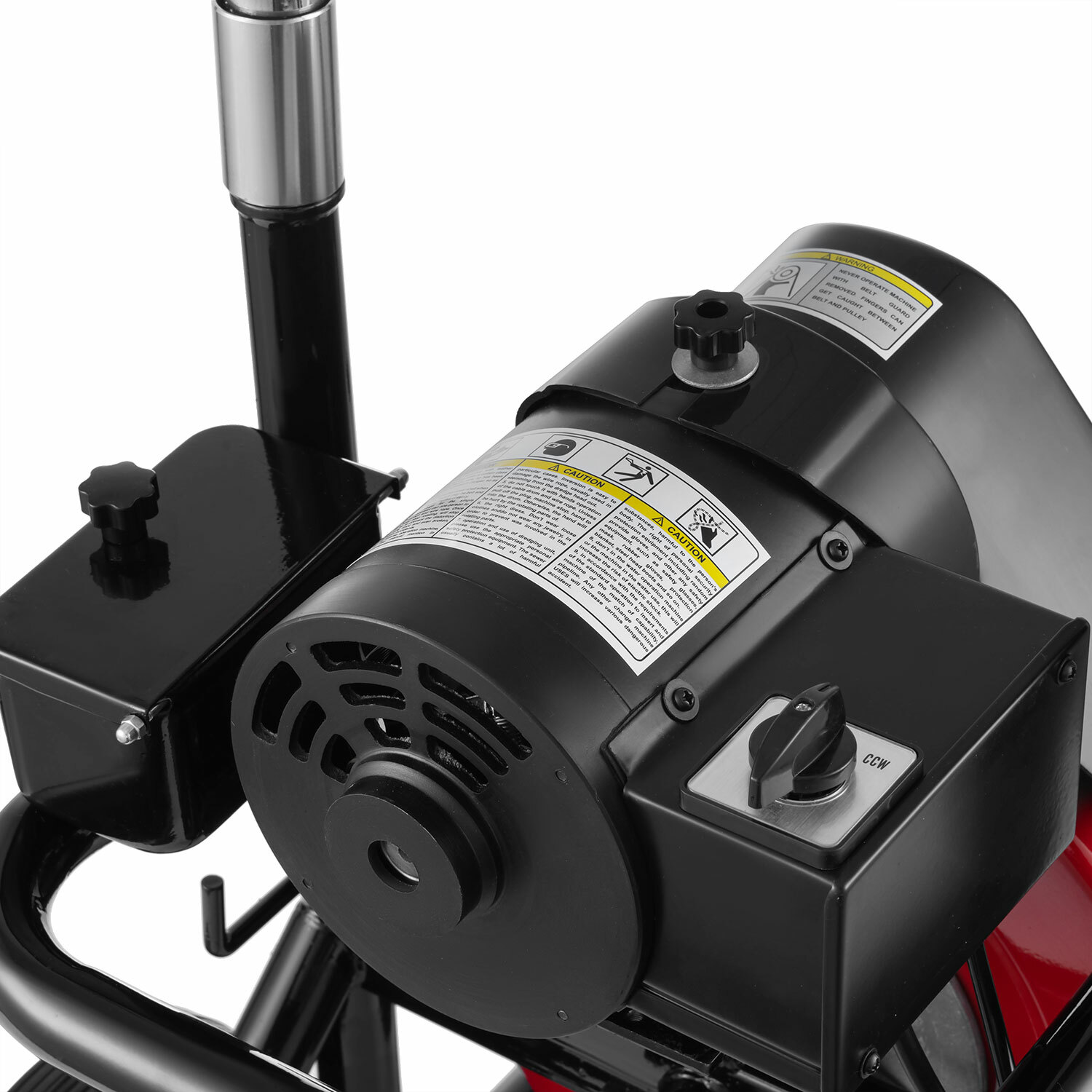 Electric 100FT 3/8" Drain Auger Cleaner Sewer Snake Cleaning Machine w/ Cutters