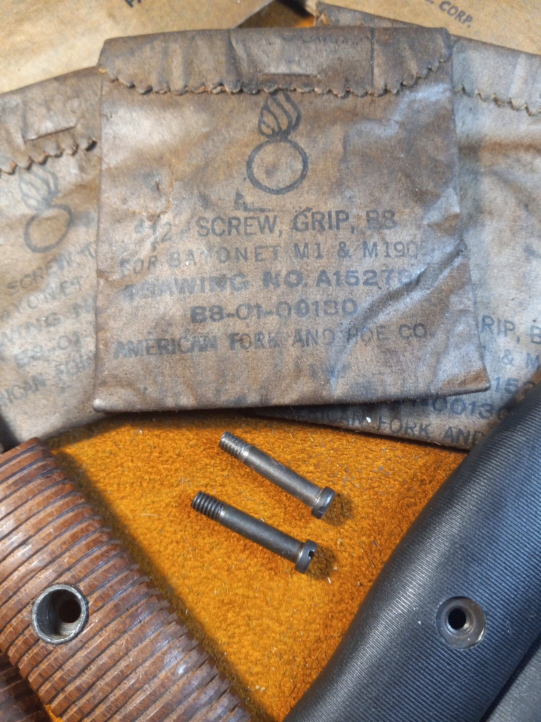 M1905 Bayonet Screw USGI NOS WWI WWII M1 Garand 1903 1903A3 Springfield