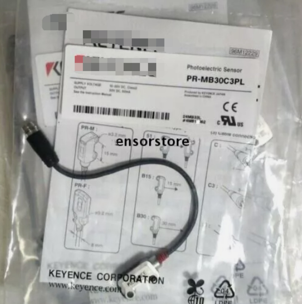 1PC New PR-MB30C3PL Photoelectric Sensor Switch PRMB30C3PL amk