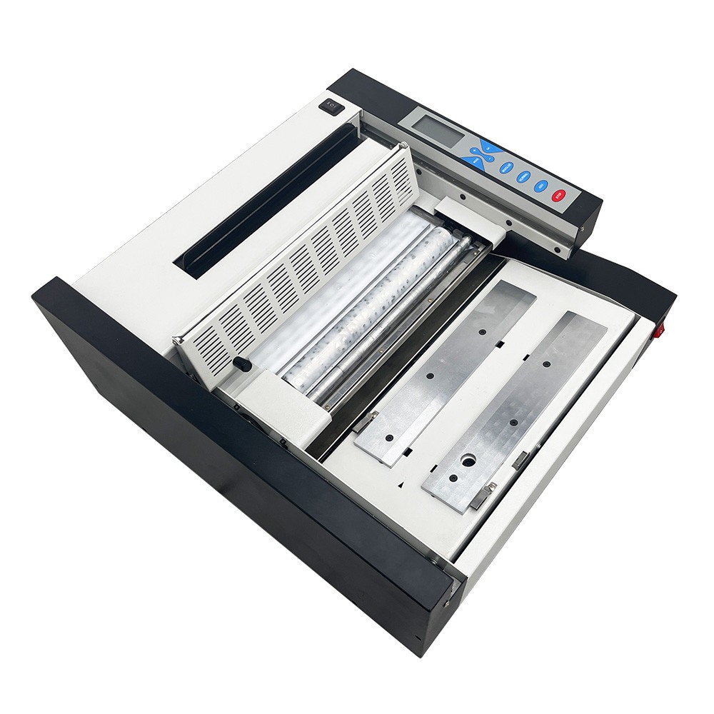 Glue Book Binding Machine 110V Automatic Hot Glue Book Binder With LCD screen