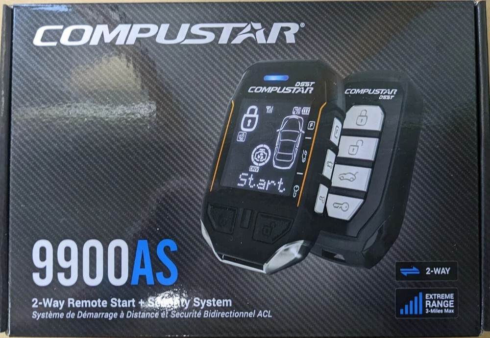 Compustar CS9900-AS All-In-One 2-Way Remote Start And Security Kit