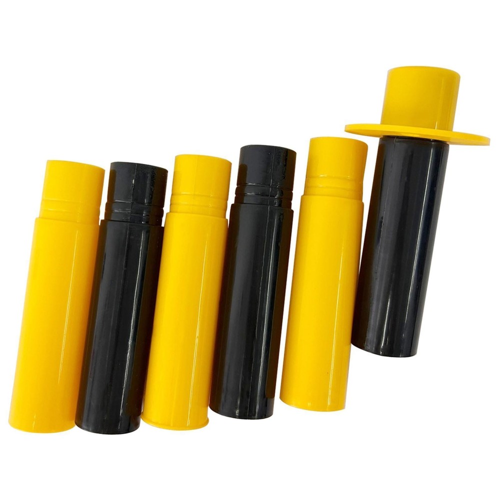 Portable Crowd Control Stanchions Belt System Fillable Base Plastic Barrier Post