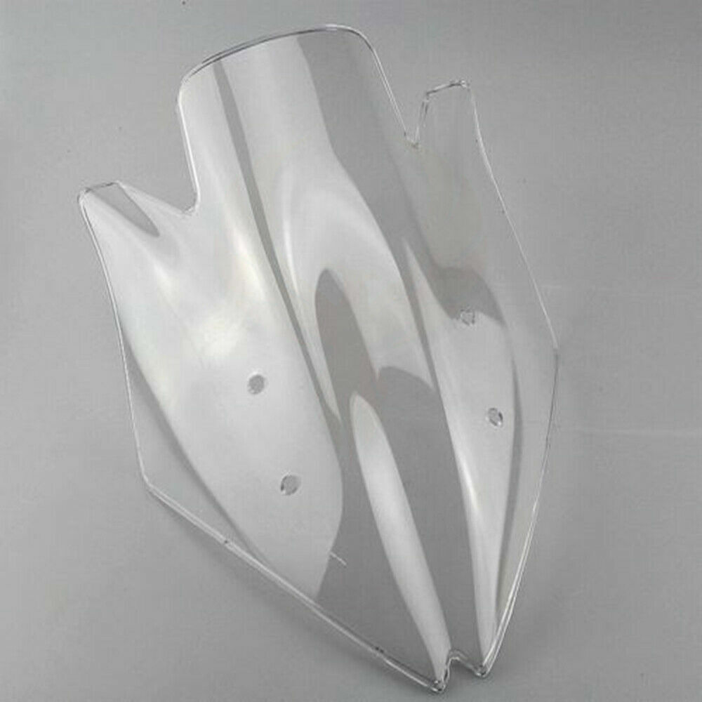 Clear Double Bubble Windscreen Windshield For Kawasaki Z1000 2007 2008