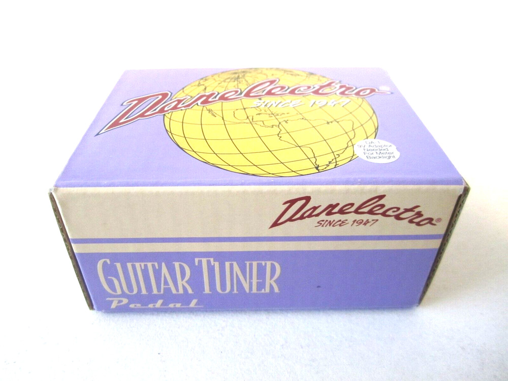 Danelectro Guitar Tuner Pedal. (BOX ONLY)