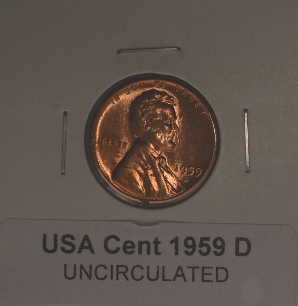 1959 D - USA Small Cent - UNCIRCULATED