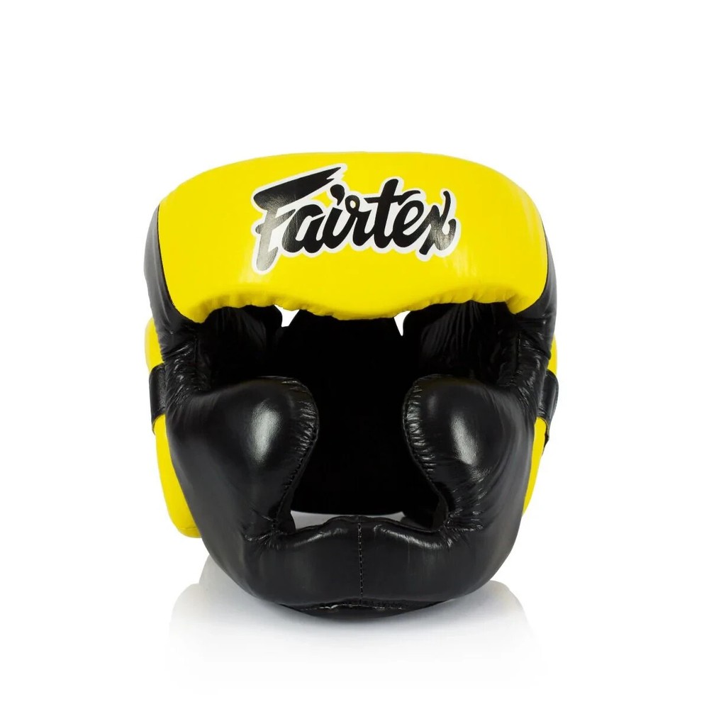 Fairtex Diagonal Vision Sparring Headguard - Full Head Coverage HG13