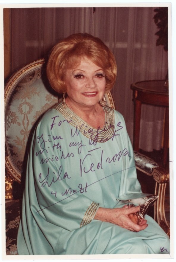 Lila Kedrova- Signed Photograph