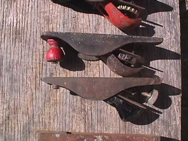RUSTY WOOD BLOCK PLANE PARTS