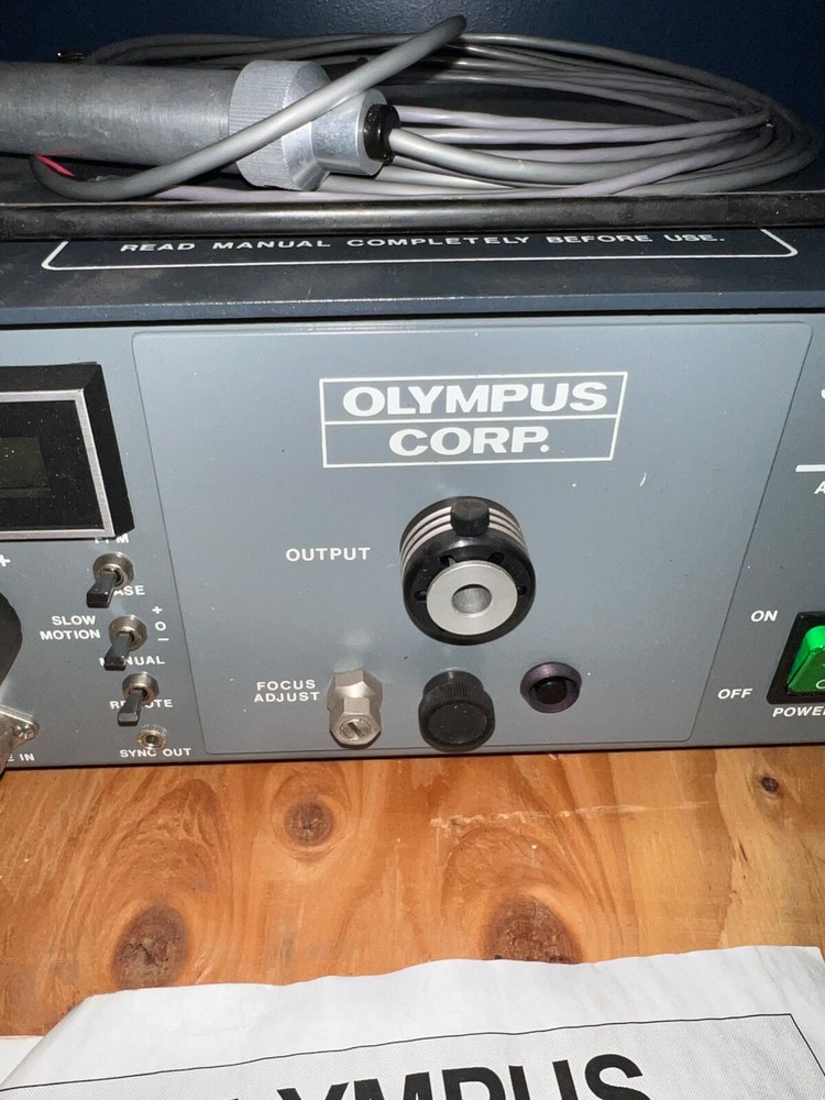 OLYMPUS ALS-12000S SYNCHROLUX FIBEROPTIC STROBE LIGHT SOURCE