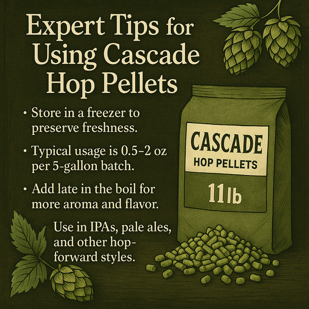 YCH Hops Cascade Hop Pellets 11 lb