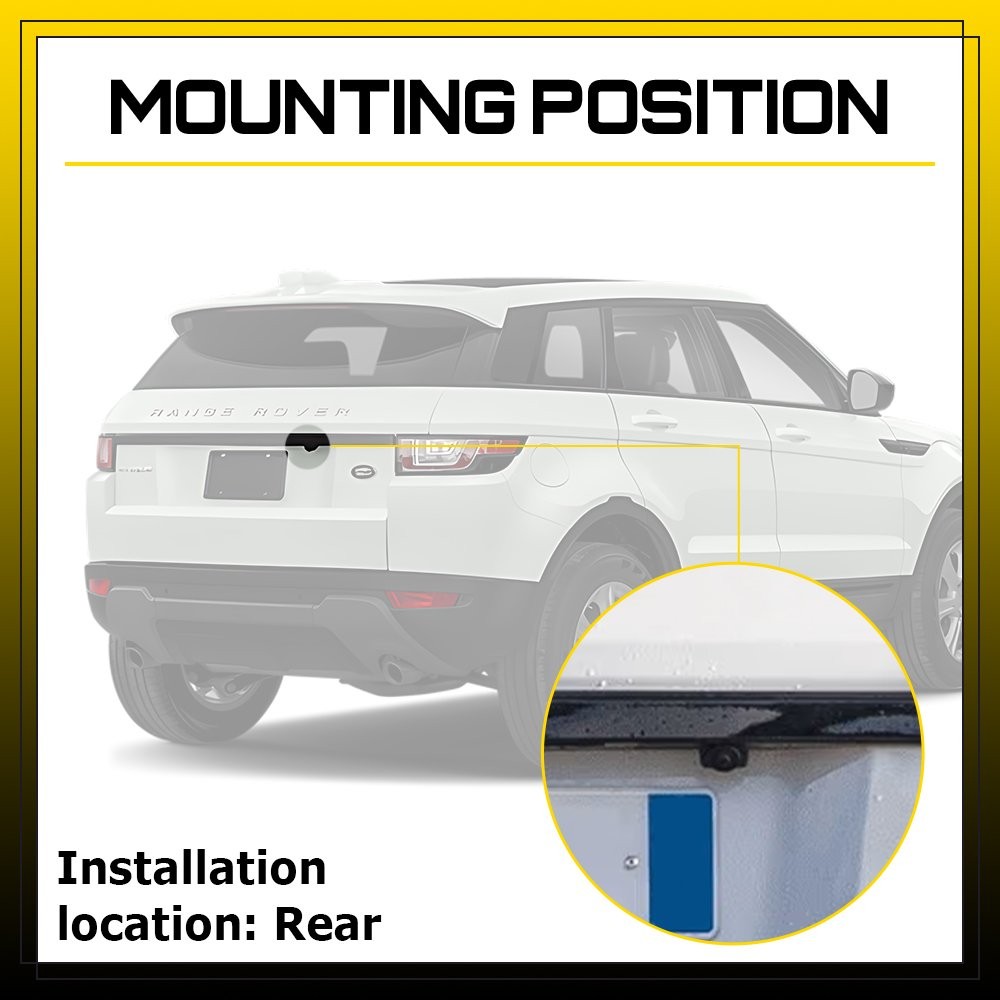 Rear View Camera Backup Reverse Camera For Land Rover Range Rover Evoque 2011-18