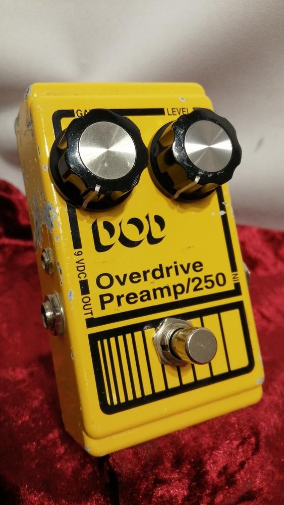 DOD OVERDRIVE PREAMP / 250  effector From Japan