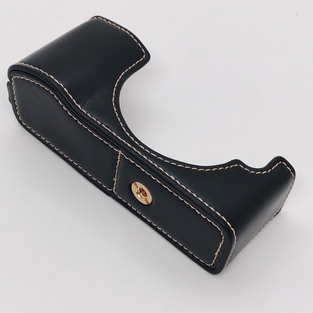 Leather Half Case Grip for Olympus E-P5 EP5 Camera