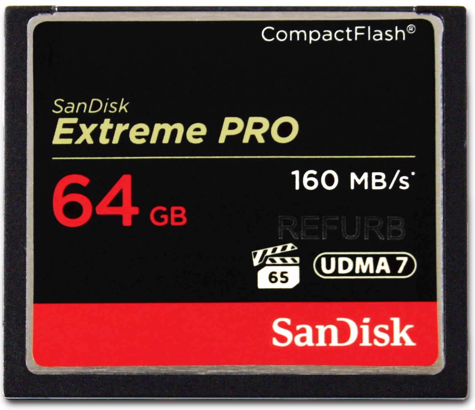 SanDisk ExtremePro 64GB CF memory card SDCFXPS-064G G Extreme Pro 64 GB 160MB/s