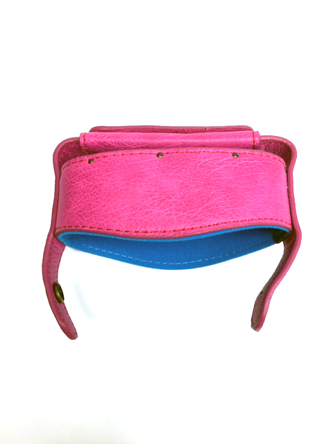 Delta 2x5 PINK Transformer Case - Memory Foam - Leather Cue Case