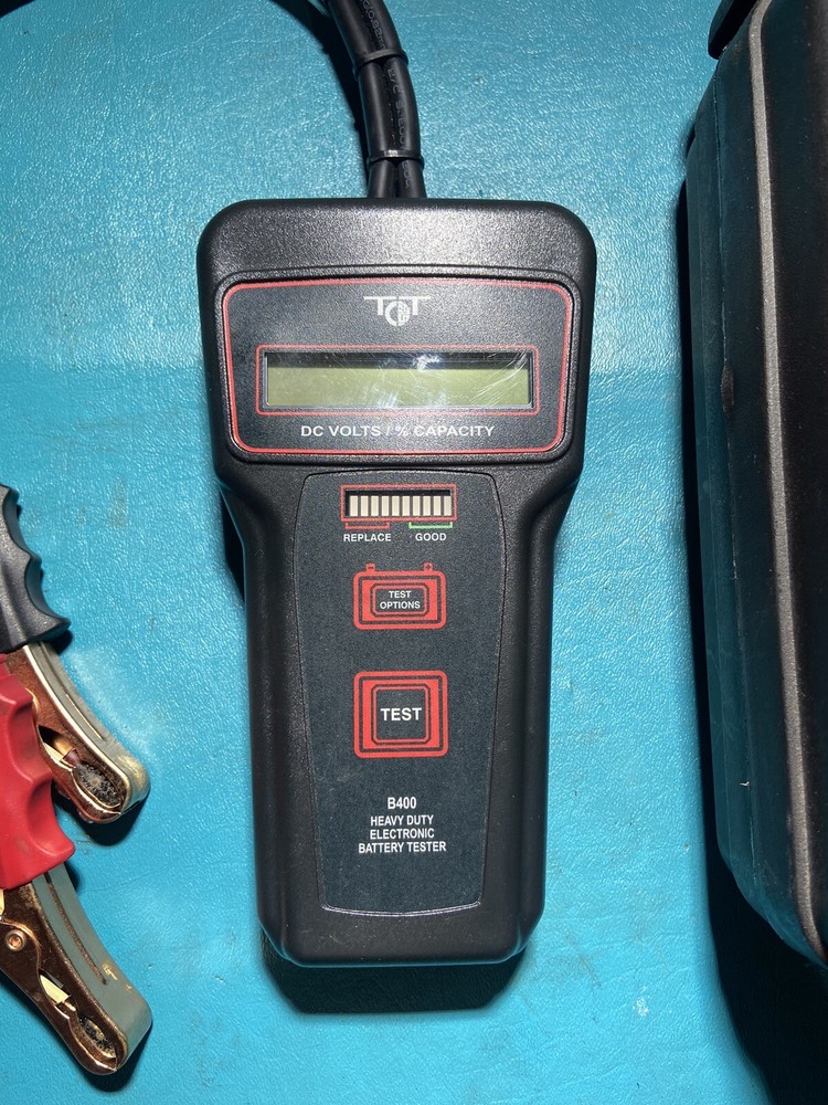 Techno Tools 12/24v Heavy Duty Electronic Battery Tester - B400