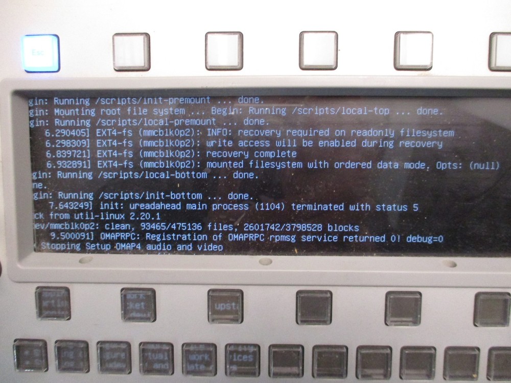 fairlight xynergi video/audio editing controller surface keyboard [5*N-12]
