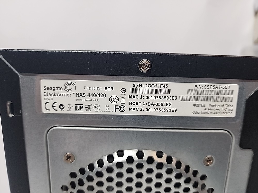 Seagate BlackArmor NAS 440/420
