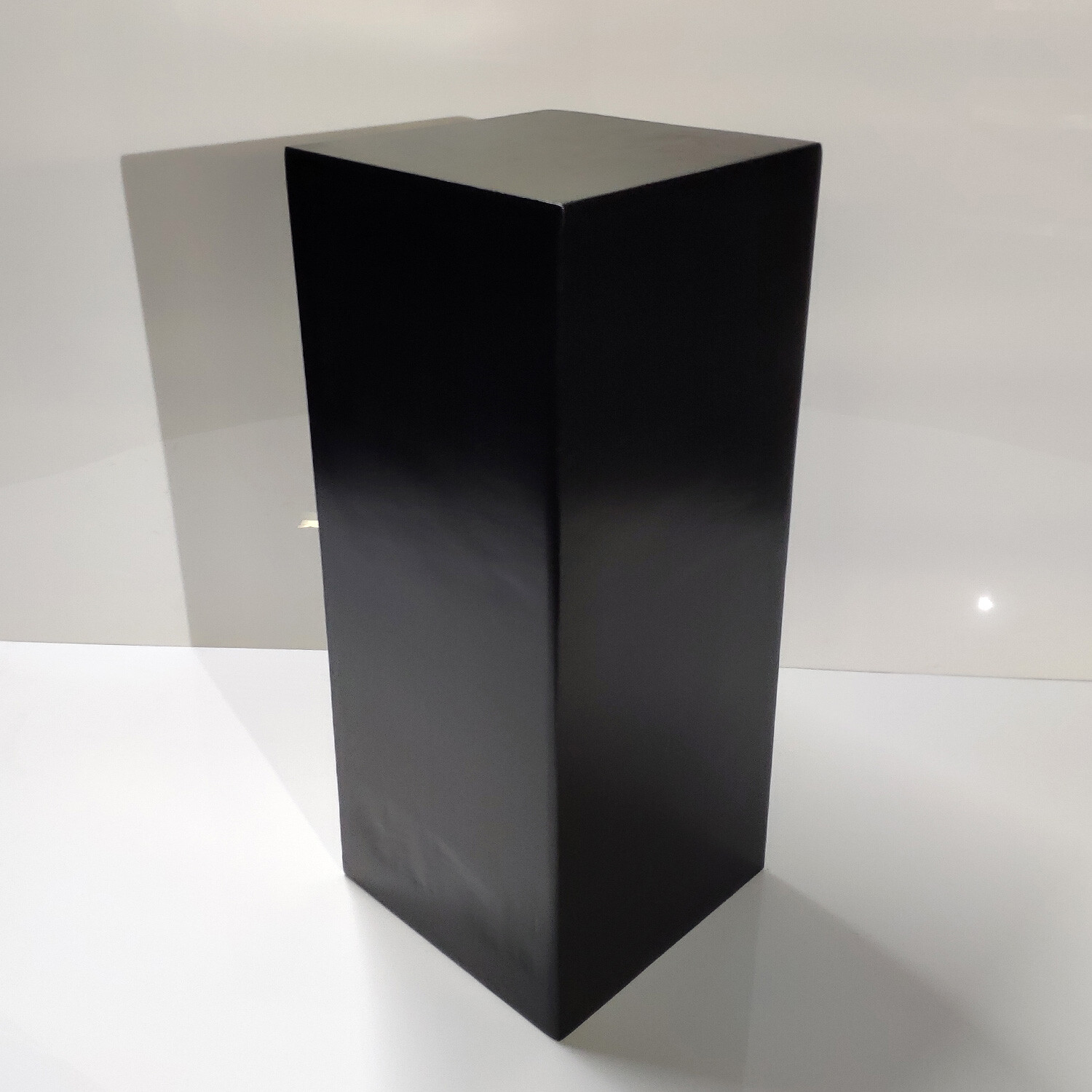 25" High BLACK Display Pedestal Stand Riser Column Pillar - Weddings Parties