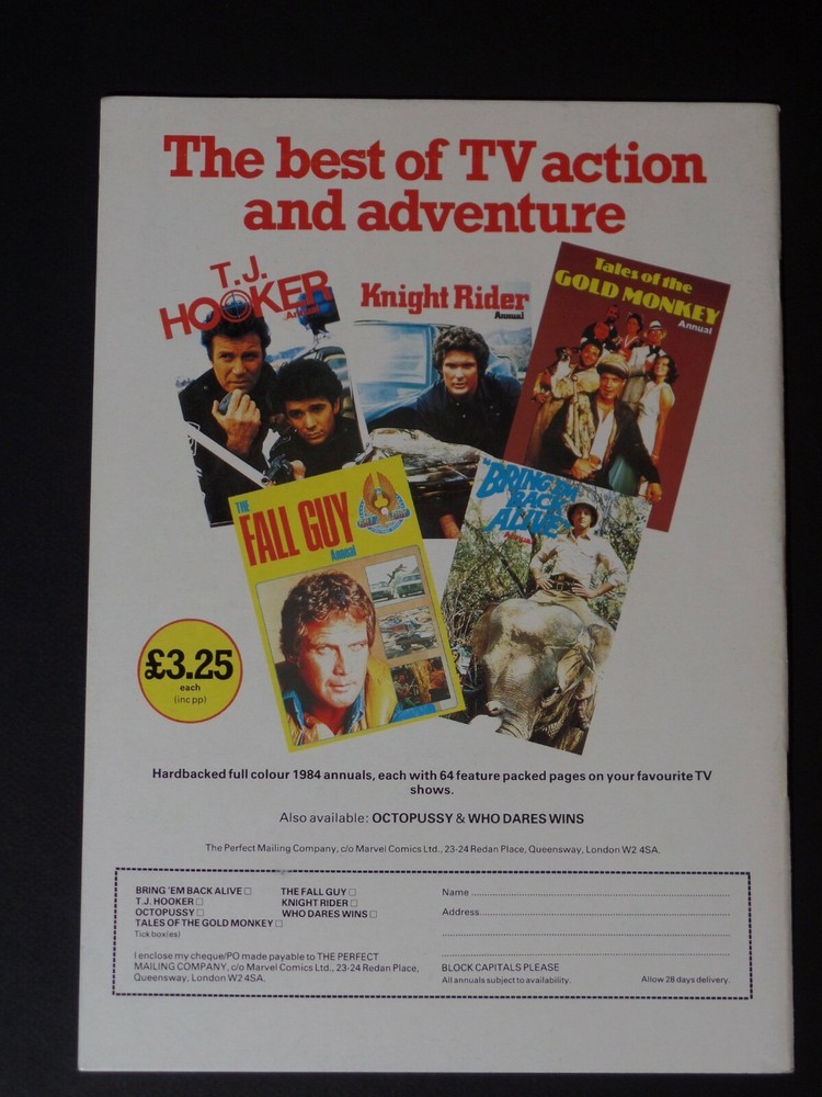 Doctor Who Winter Special, Marvel [1983]
