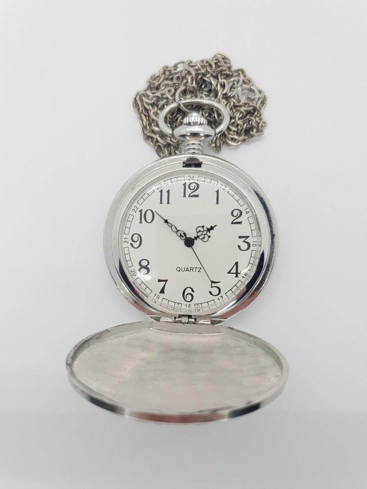 Ship Pocket Watch - New Battery