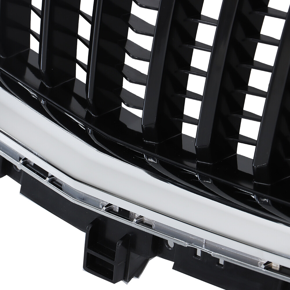 Plastic Chrome Front Bumper Upper Grille Assembly For Buick Enclave 2018-2021