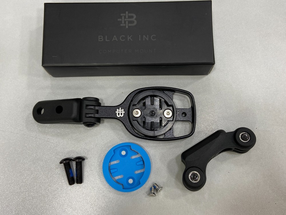 Black Inc Integrated Barstem Computer Mount (V.10) Garmin / Wahoo