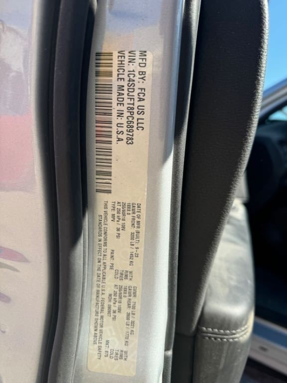 2023 2024 Dodge Durango OEM Front Left Door Module