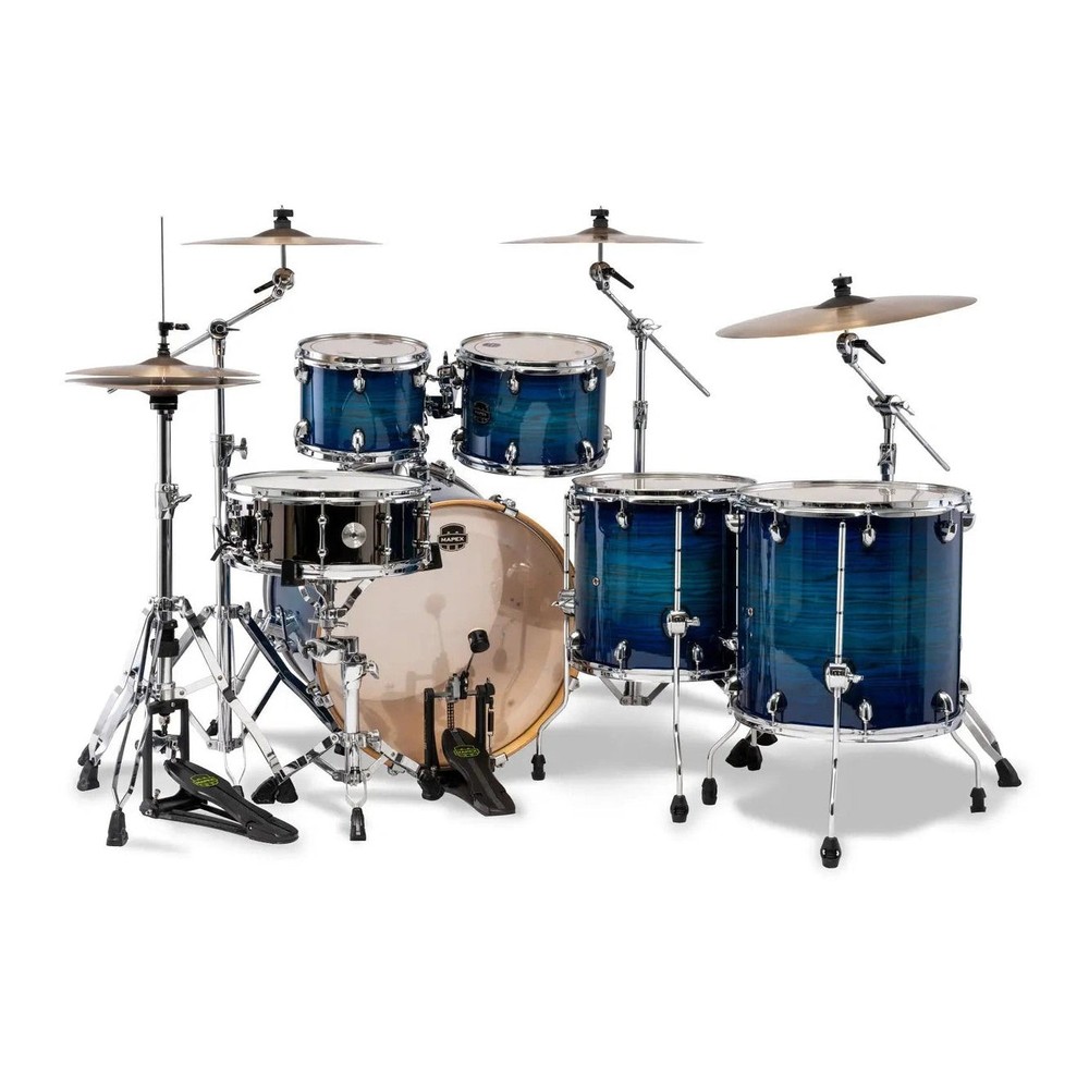 Mapex Armory 6pc Studioease Drum Set Blue Wave Burst