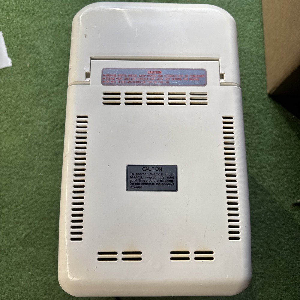 Zojirushi BBCC-N15 Automatic Bread Maker Machine Tested Works