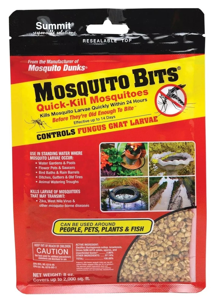 Summit 116-12 Quick Kill Mosquito Bits - 8-Ounce