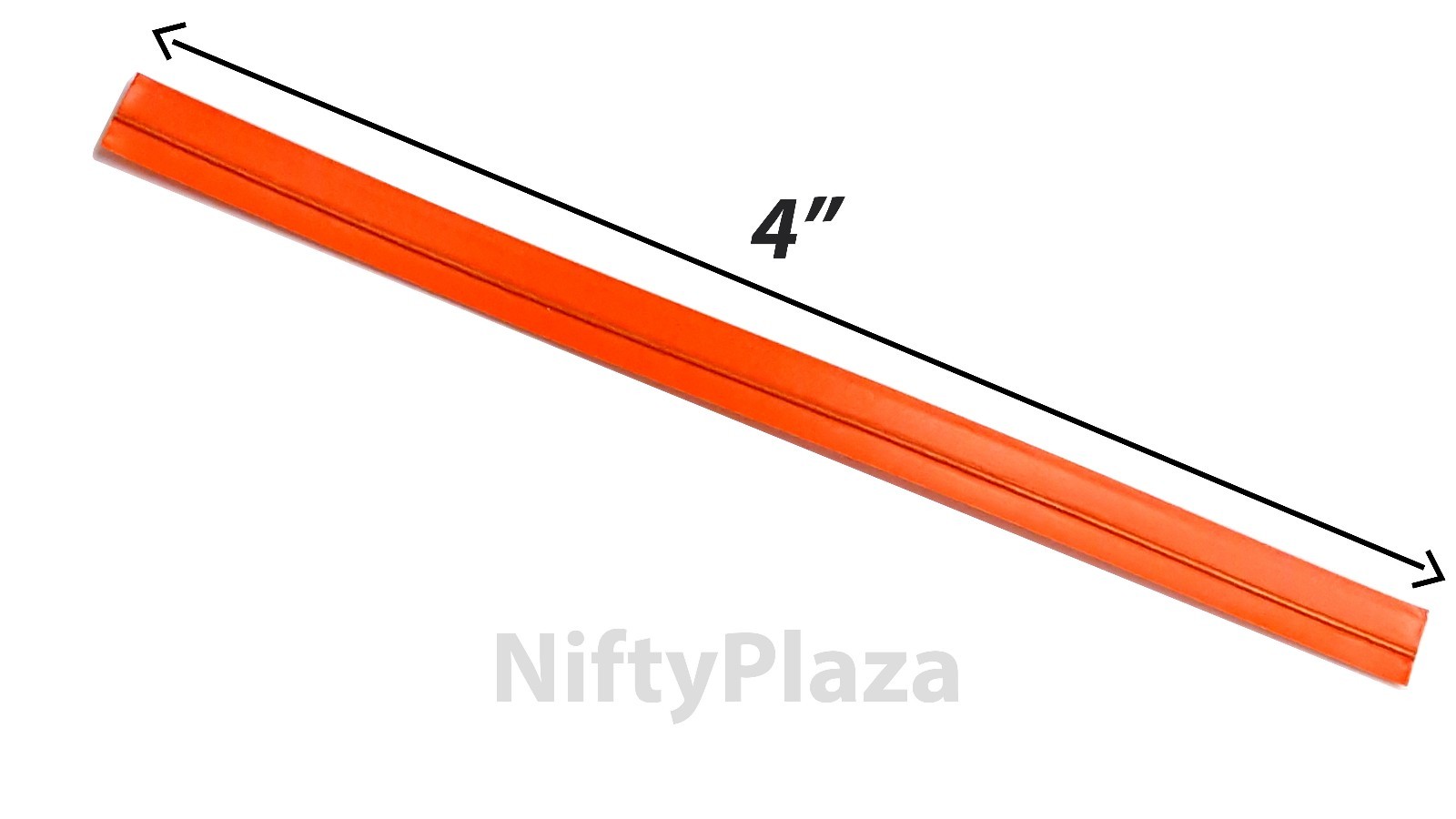 NiftyPlaza 1000 4-Inch Plastic Coated Twist Ties for Cello