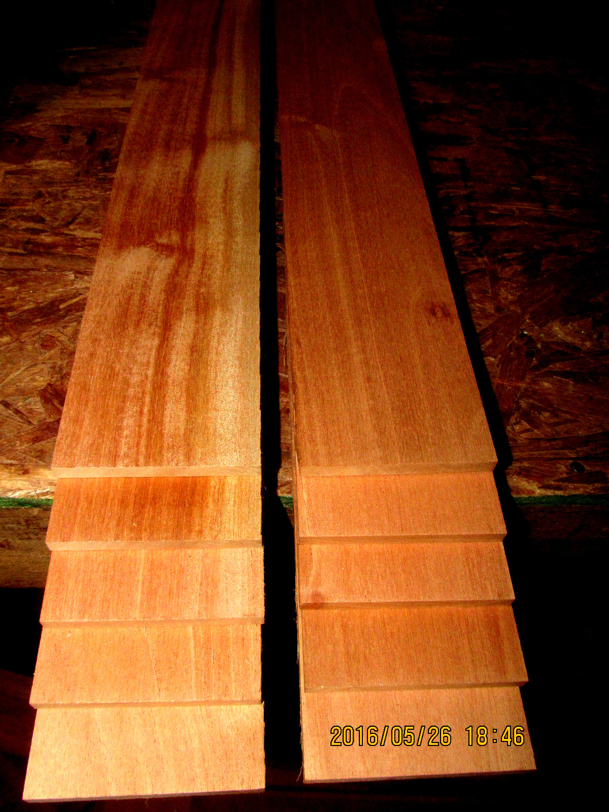 PACKAGES OF THIN PREMIUM KILN DRIED, SANDED EXOTIC SPANISH CEDAR LUMBER WOOD