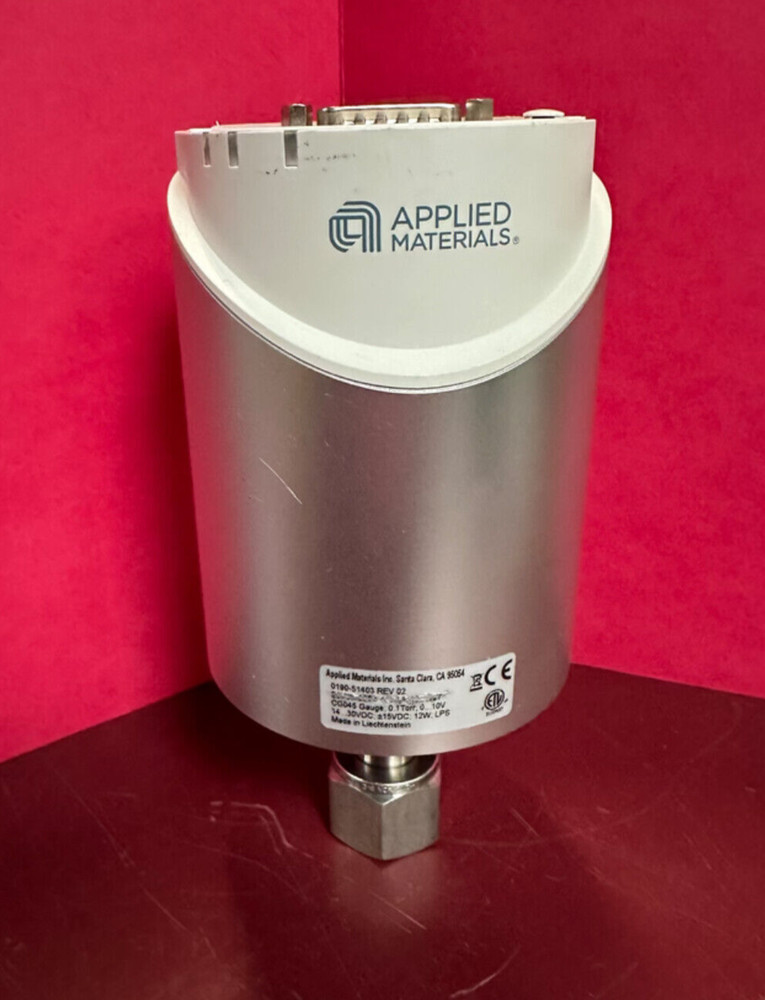 AS IS UNTESTED APPLIED MATERIALS CAPACITANCE MANOMETER 0190-51403 CG045 0.1 TORR