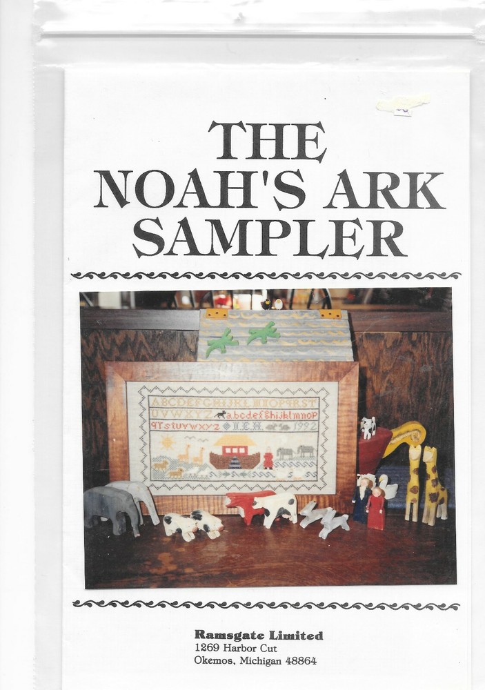 Pattern  The Noah's Ark Sampler by Ramsgate Limited  Cross Stitch  1993