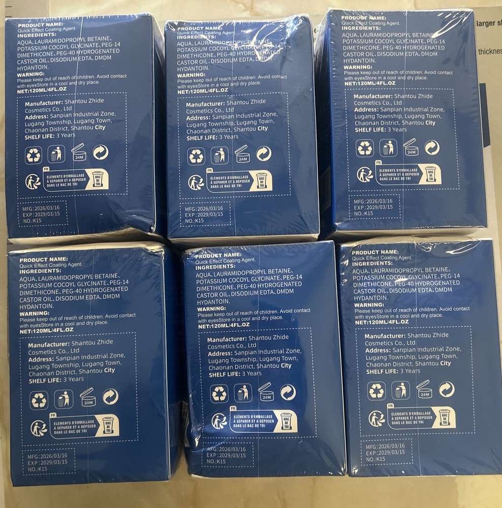 RayHong Quick Effect Coating Agent. Set of 6