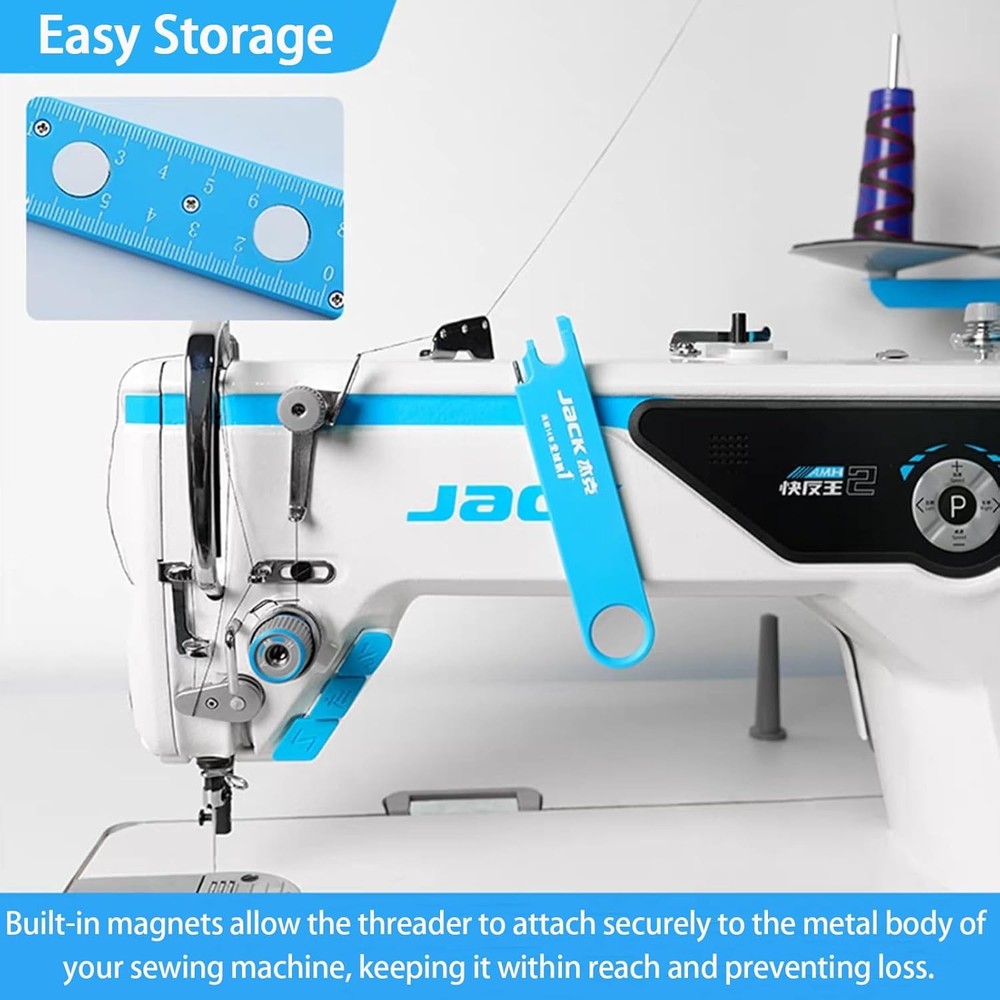Quick Automatic Needle Threader for Sewing Machine, 4 in 1 Multitool with Built-