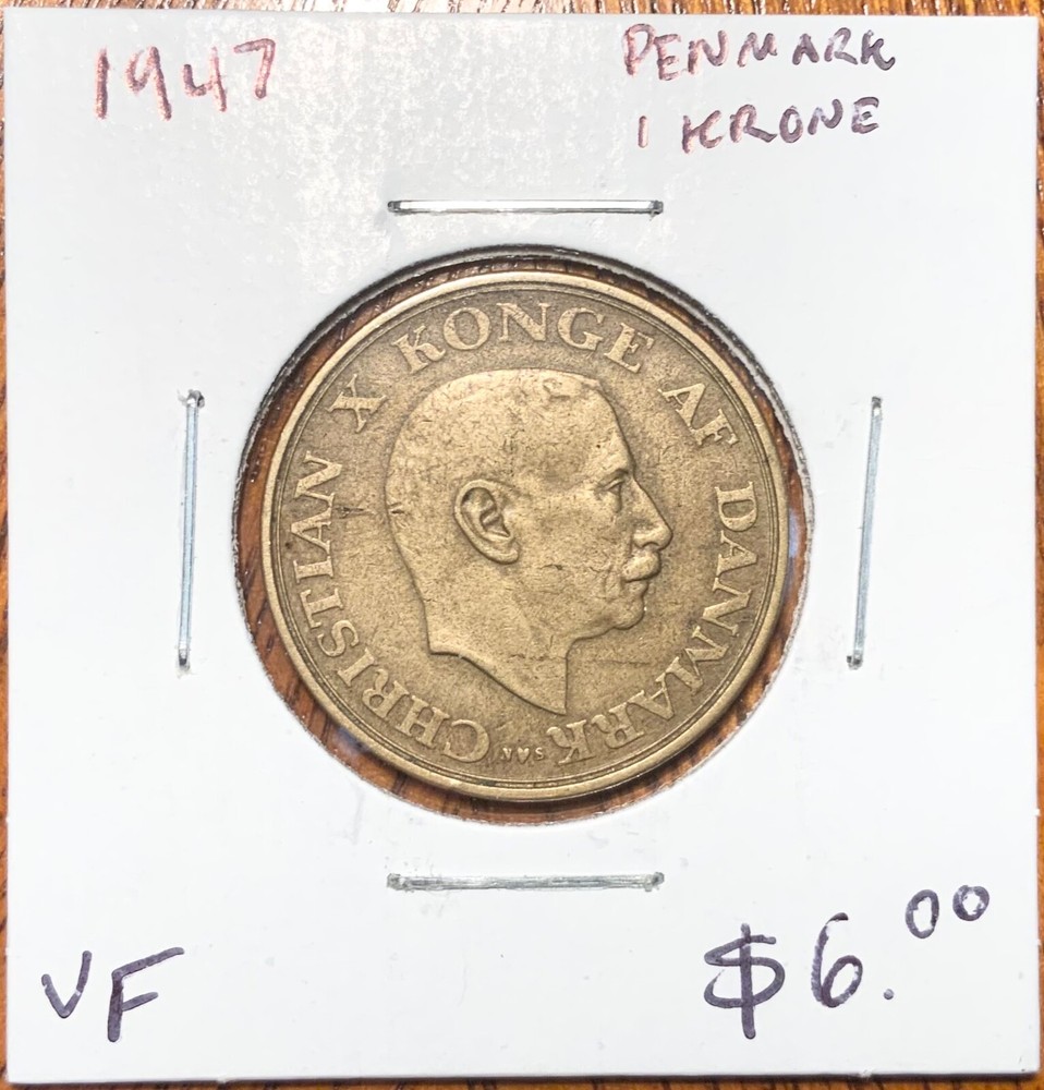 1947 Denmark - 1 Krone
