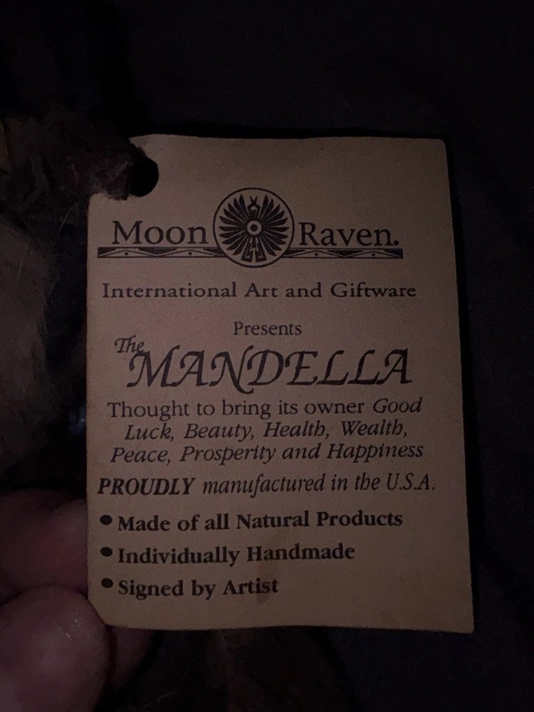 Moon Raven Mandala/ Dream catcher