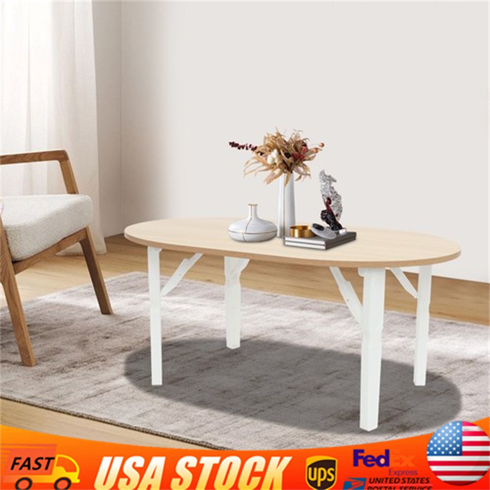 Max 44 lbs Coffee Table 80*48*36cm Foldable Small Table Portable Coffee Table