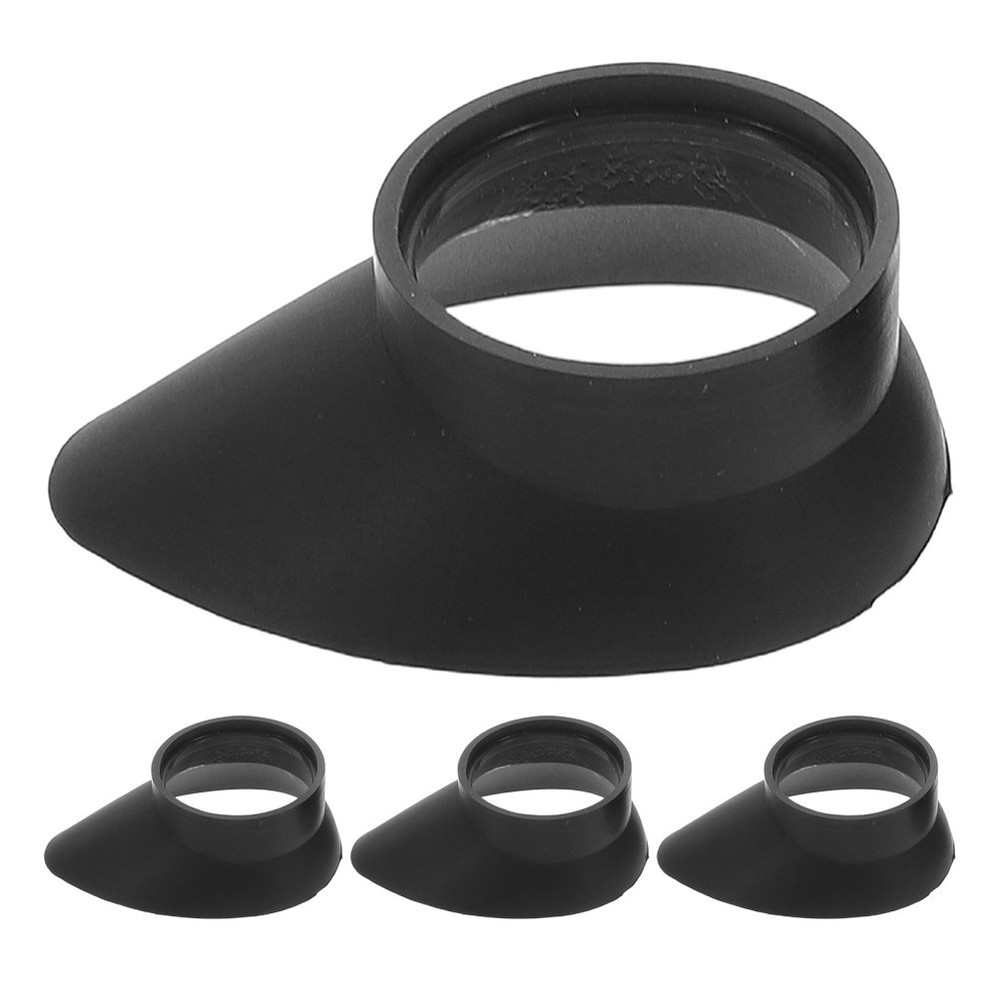 4 Pcs Microscope Eyepiece Protector Covers Spotting Shield Lens Cap