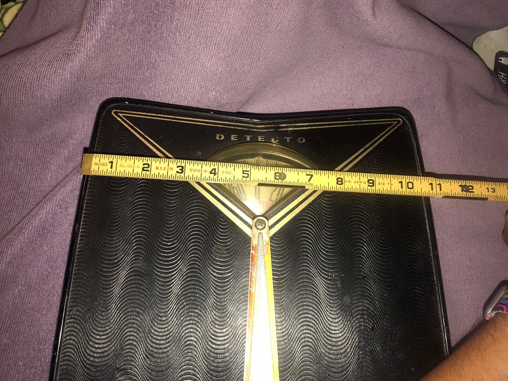 detecto floor bathroom scale