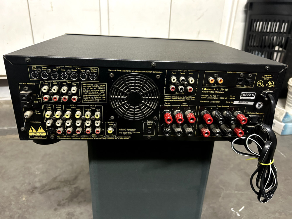 Nakamichi AV-10 Audio/Video Receiver