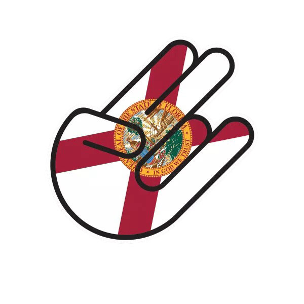 Florida Shocker Sticker Decal