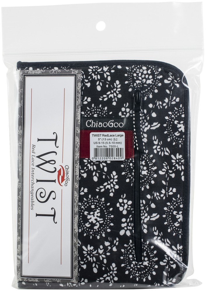 ChiaoGoo TWIST Red Lace Interchangeable 5" Tip Set -Large