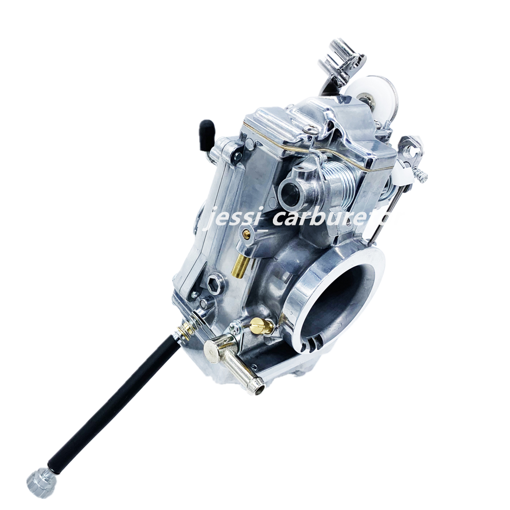 Polish Carburetor for Mikuni 42mm Harley HSR42 Evo Evolution Twin Cam TM42 Carb