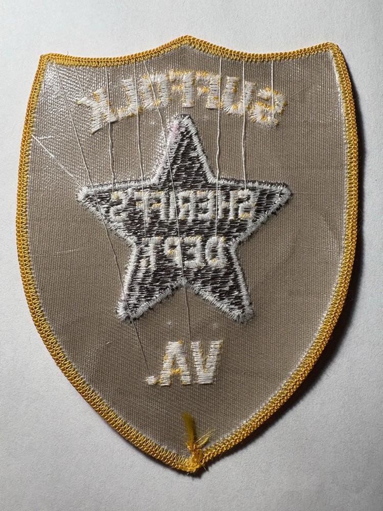 Suffolk County Virginia Sheriff Patch