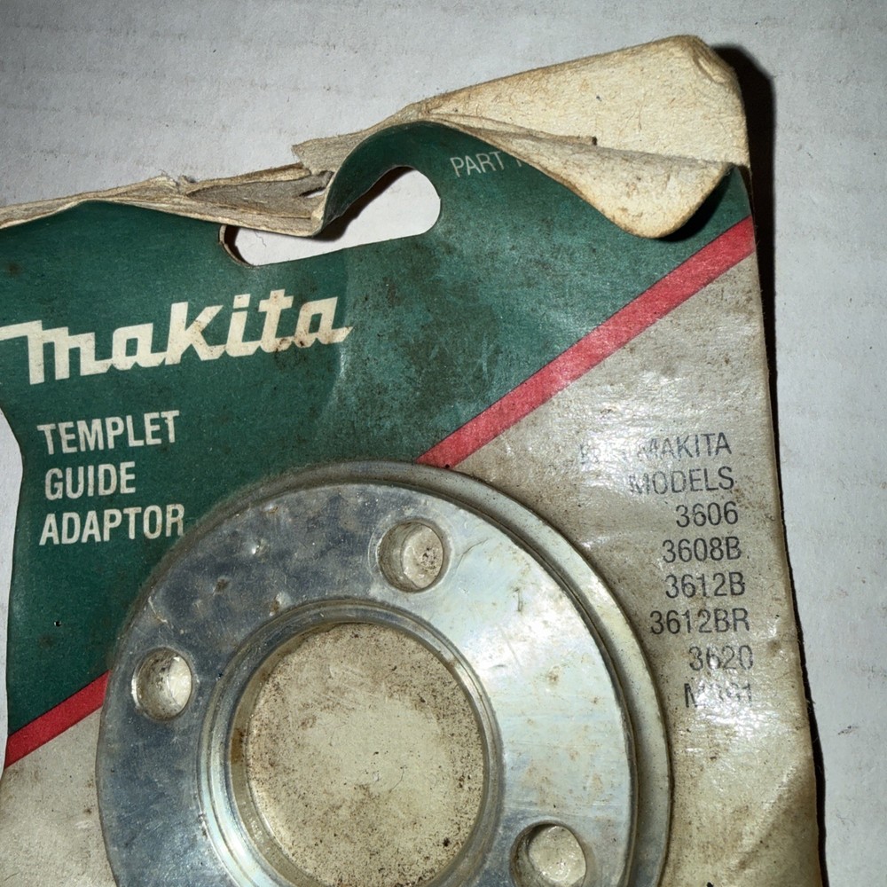 RouterTemplate Guide Bushing Adaptor Makita Tool Multiple Models Packing Damaged